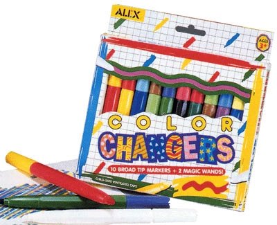 Childrens Toyshop  Toys : Color Changing Markers (12)