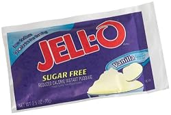 Jell-O Sugar Free Vanilla Pudding Mix, 2.5-Ounce Units (Pack of 24)