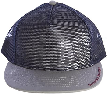 MAKAVELI BRANDED Tupac Netted Snapback Hat Sz OSFA Navy/Grey