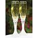 25th Pearl Rose Anniversary Flutes