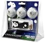 Wake Forest Demon Deacons 3 Golf Ball Gift Pack w/ Spring Action Tool - NCAA College Athletics