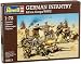Revell Modellbausatz 02513 - DeutscheInfanterie, Afrikakorps ,WWII im Maßstab 1:72