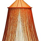 Bacati Orange String Bed Canopy
