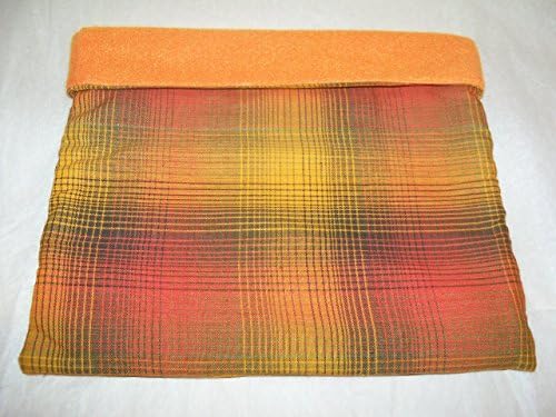 Orange Autumn Print XL Fleece/Cotton Guinea Pig Pouch Bag Cozy Bed Snuggle Ferret Rat 11