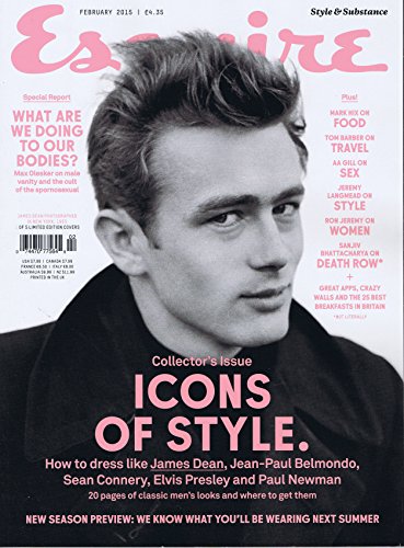 Esquire UK February 2015 大きい表紙画像