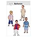 BUTTERICK PATTERNS Boy's Shirt & Shorts, Size 2-3-4-5 (B3475020)