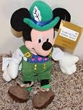Out of Production Disney German Themed Mickey Mouse in German Dress Attire MINT with Tags