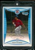 2008 Bowman Chrome Prospects # BP56 Iggy Suarez - Boston Red Sox (XRC - Extended Rookie Card) - MLB Baseball Card in Protective Screw Down Display Case!