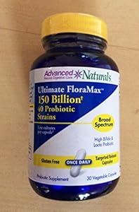 Advanced Naturals Ultimate 150 Billion 40 Probiotic Strains 30 Vegetable Caps