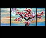 Chinese Cherry Blossom Feng Shui Oil Paintings Abstract Art 51f77H6CVPL. SL160 Modern Abstract Art Oil Painting STRETCHED READY TO HANG OPC215