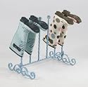 Blue Kids Welly Rack