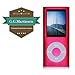 G.G.Martinsen 32GB MP3/MP4 Player with Multi-lingual OS, Mini USB Port, Voice Recorder, Media Player and E-book reader (Pink)