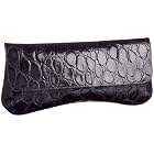 Jalda Embossed Croc Leather Eden Clutch
