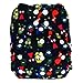 Reusable All-in-one AIO Baby Cloth Diaper One Size Fit 10-33 Lbs (Alien)