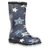 Kamik Toddler/Little Kid Stars Rain Boot,Navy,10 M US Toddler