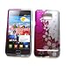 Samsung Galaxy S II i9100 & i777 (AT&T) Snap-on Protector Hard Case Image Cover "Paradise Pink" Design