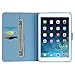 iPad Mini Case,LittleMax(TM) Kickstand Faux Leather Case Smart [Auto Wake/Sleep] Wallet Case [Magnet Clasp] Flip Cover for iPad Mini 1/2/3 [Free Cleaning Cloth,Stylus Pen]-#1 Rainbow Dream Catcher