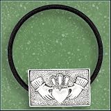 Celtic Claddagh, Pewter Ponytail Holder