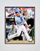 Mike Aviles 2009 Batting Action Alternate Jersey Double Matted 8Ó x 10Ó Photograph (Unframed)