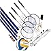 Sportcraft® Best Badminton/Volleyball Set