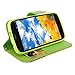 Cellularvilla Wallet Case for BLU Life Play L100A Pink Yellow Pu Leather Wallet Card Flip Open Pocket Case Cover Pouch