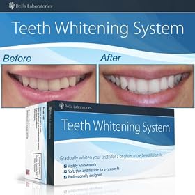 Teeth Whitening System by Bella Laboratories - Teeth Whitener Gel for a Brighter, Lighter, Whiter Smile - 30-Day Supply