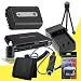 NPFH50 Lithium Ion Replacement Battery w/Charger + Memory Card Reader/Wallet + Deluxe Starter Kit for Sony Cybershot DSC-HX1 DSC-HX100V Digital Camera DavisMAX Bundle