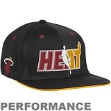 NBA Men's Miami Heat Official Draft Cap (Black/Red, L/XL)