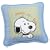Lambs & Ivy Peek a Boo Snoopy Pillow