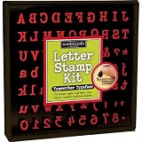 Letter Stamp Kit Typewriter