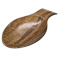 Marble Spoon Rest - Dark Travertine