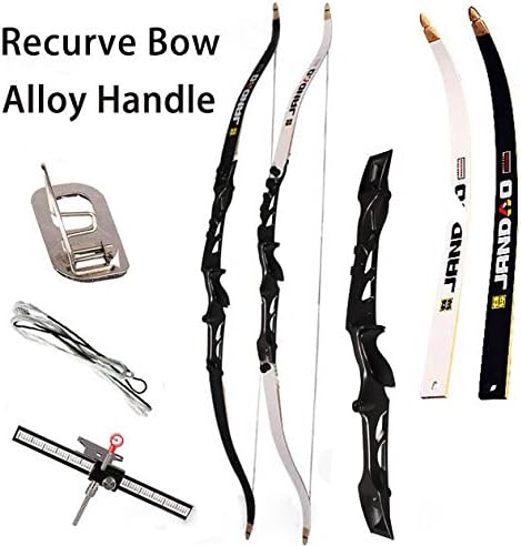 Alloy Handle recurves bow archery set High qulity Detachable Chinese Long Shooting &amp; Hunting Recurve Bow set