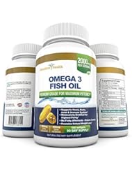 Health and Beauty: OMEGA 3 FISH OIL PILLS 2,000mg 180 Softgels Triple Strength Pharmaceutical Grade 800mg EPA and 600mg DHA per Serving Molecularly Distilled and Made in a USA based FDA Certified nonGMO Laboratory 100% PURE from Deep Ocean Waters Burpless Capsules with Enteric Coating Doctor Recommended for Cardiovascular Nervous System Immune system Brain Health Heart Health and so much more Manufactured Exclusivley For Abundant Health - Abundant Health Labs