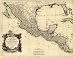 1779 LARGE FRENCH MAP MEXICO COSTA RICA GULF COAST