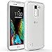 LG K10 Case, LG Premier Case, Kaesar Crystal Clear Ultra Slim Anti Scratch Bumper Case with Clear Back Panel Protective Case Cover for LG K10 / LG Premier LTE - Clear
