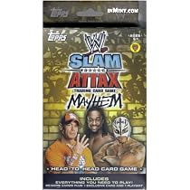 Topps WWE Slam Attax Wrestling Trading Card Game Mayhem Series 2 Starter Deck Set