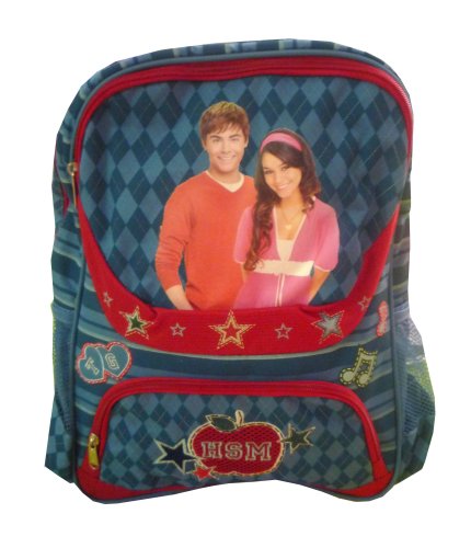 High School Musical: Large School Backpack / Red & Blue