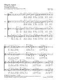 Grieg: Blegnet, segnet (An der Bahre einer jungen Frau) (op. 39). Partitur (20 St.)