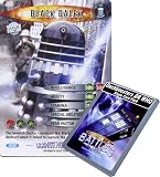 Doctor Who - Deckboosters Single Card : Ultimate Monsters 012 (612) Black Dalek Dr Who Battles in Time Common Card