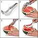 5 PC Watermelon Slicer Cutter Set w/ Pineapple Corer Peeler Slicer, Strawberry Huller Pitter, Apple Corer & Melon Baller; Best Selection Of Stainless Steel Fruit Cutters Make Perfect Cooking Gift Set!