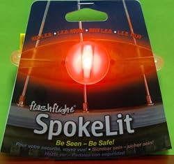 Nite Ize Spokelit Bicycle Light (Red)