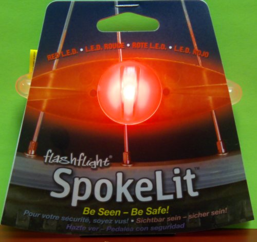 Buy Nite Ize SpokeLit Red BE SAFE - BE SEEN ! by Nite Ize