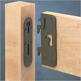 Locking Safety Bed Rail Brackets, Full Set