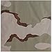 ARMYU Camo Bandana Camouflage Head Wrap Do-Rag 100% Cotton Bandanna Face Cover (3 Color Desert Camouflage - 27