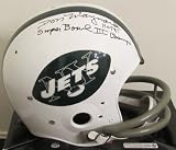 Don Maynard Signed Authentic TK Throwback Helmet - 1969 New York Jets