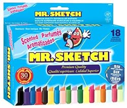 Mr. Sketch Scented Water Color markers, 18-Color Set(20071)