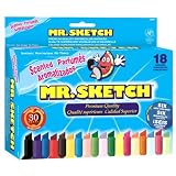 Mr. Sketch Scented Water Color markers, 18-Color Set(20071) ~ Sanford