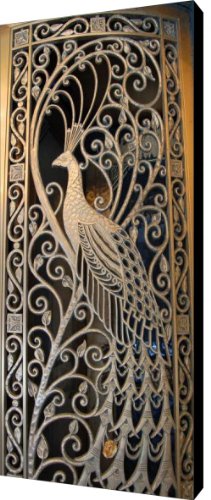 Peacock Door II - The Palmer House in Chicago Canvas Print / Canvas Art - Artist Suzanne Gaff