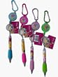 Disney Princess Keychain & Pen Set (4 pcs)