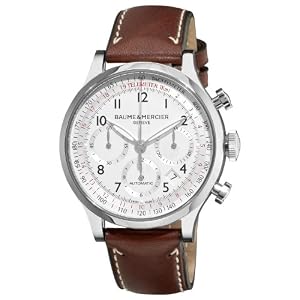 Baume & Mercier Men's 10000 Capeland Silver Chronograph Dial Watch by Baume & Mercier